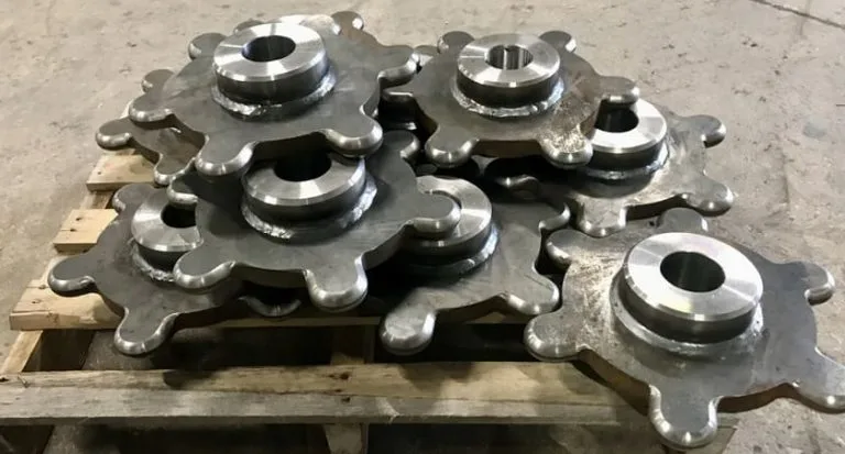 Tourteaux mécano soudés